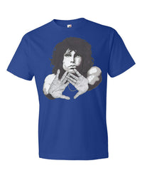 Jim Morrison by Robert Bowen Short Sleeve T-Shirt - Robert Bowen Tees
